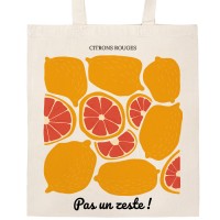 Tote bag  personnaliser - Citrons rouges