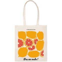 Tote bag  personnaliser - Citrons rouges. n2