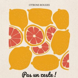 Tote bag  personnaliser - Citrons rouges. n3
