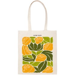 Tote bag  personnaliser - Abricots. n2