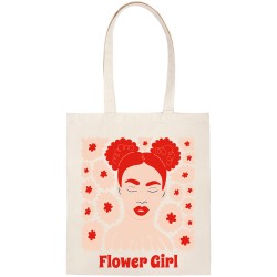 Tote bag  personnaliser - Flower girl. n5