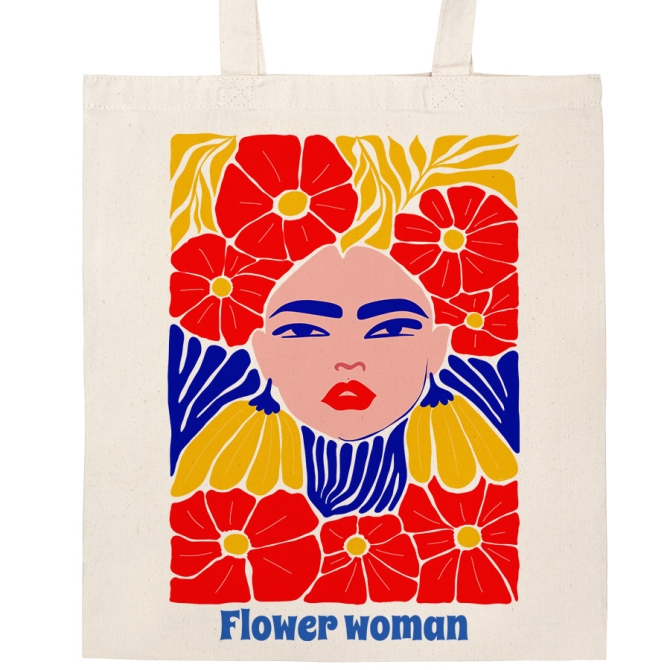 Tote bag  personnaliser - Frida 