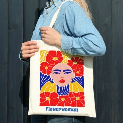 Tote bag  personnaliser - Frida. n5