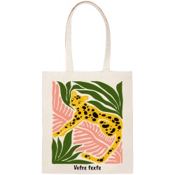 Tote bag  personnaliser - Le gupard. n2