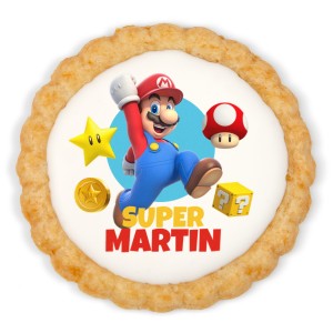 Biscuit personnalisé - Mario