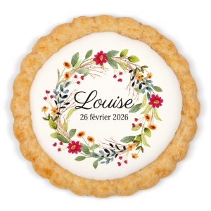 Biscuit personnalis - Fleurs des champs