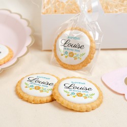 Biscuit personnalis - Petites fleurs. n1