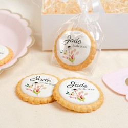 Biscuit personnalisé - Jolies fleurs. n°1