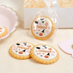 Biscuit personnalis - Halloween Groovy Gaspard. n1