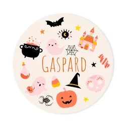 Disques Cupcake  personnaliser - Halloween Groovy. n2