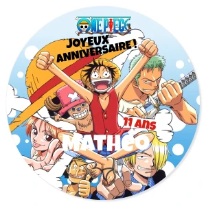 Fotocroc à personnaliser - One Piece