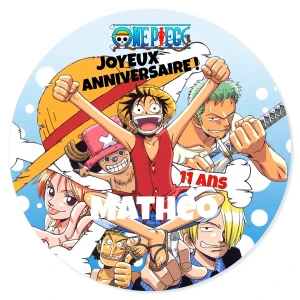 Fotocroc  personnaliser - One Piece