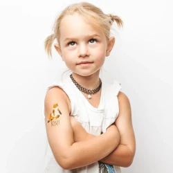 8 Tatouages à personnaliser - Chat Kira. n°2