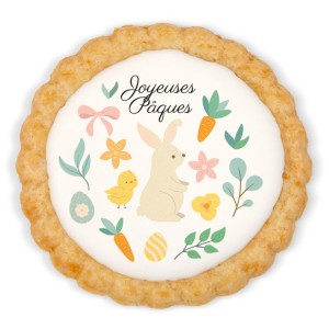 Biscuit personnalis - Lapin de Pques