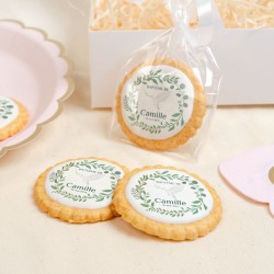 Biscuit personnalis - Baptme Colombe. n1