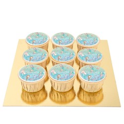 Disques Cupcake  personnaliser - Sirne Pastel. n3
