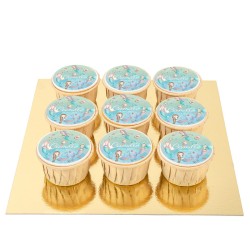 Disques Cupcake à personnaliser - Sirène Pastel. n°3