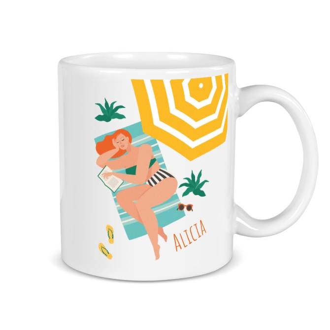 Mug à personnaliser - La plage 