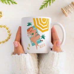 Mug à personnaliser - La plage. n°3