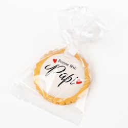 Biscuit personnalisé - Bonne fête Papi. n°5