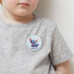 Badge à personnaliser - Stitch. n°3