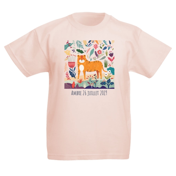 T-shirt � personnaliser - Ma petite jungle 