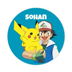 Disques Cupcake  personnaliser - Pokmon Sacha. n2