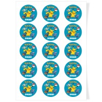Disques Cupcake  personnaliser - Pokmon