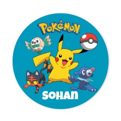 Disques Cupcake  personnaliser - Pokmon. n2