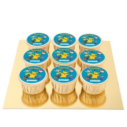 Disques Cupcake  personnaliser - Pokmon. n3