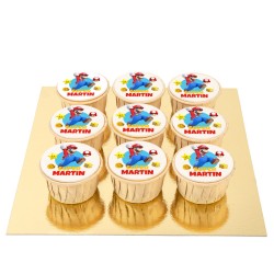 Disques Cupcake  personnaliser - Mario. n3