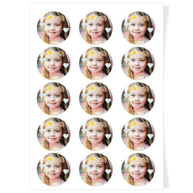 Disques Cupcake  personnaliser - Photo 