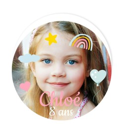 Disques Cupcake  personnaliser - Photo. n2