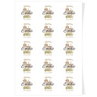 Disques Cupcake  personnaliser - Joli bois