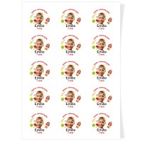 Disques Cupcake  personnaliser - Tte dans les toiles