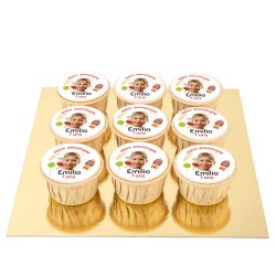 Disques Cupcake  personnaliser - Tte dans les toiles. n3