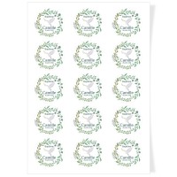Disques Cupcake  personnaliser - Baptme Colombe