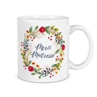 Mug  personnaliser - Merci Matresse Couronne