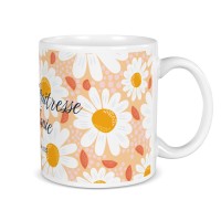 Mug  personnaliser - Merci Matresse Marguerite