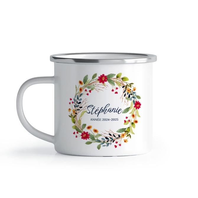 Tasse maille  personnaliser - Merci Matresse Couronne 