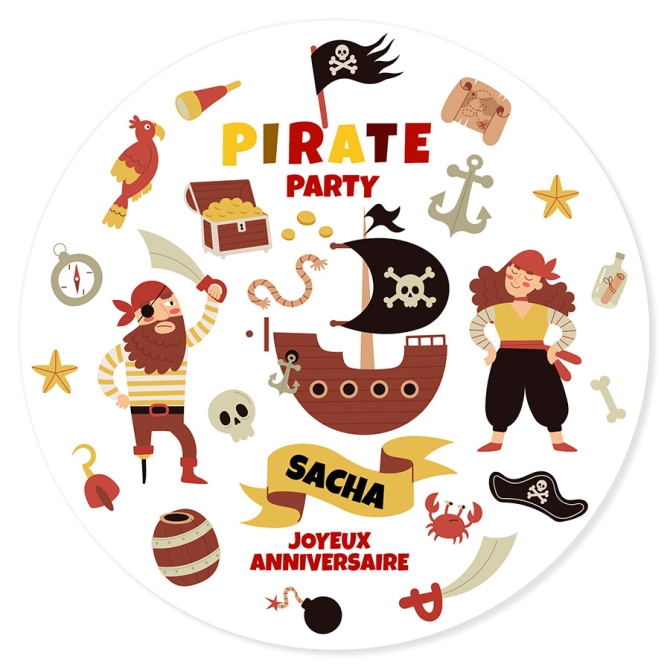 Fotocroc  personnaliser - Pirate 