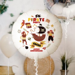 Ballon  personnaliser - Pirate. n2