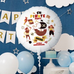 Ballon  personnaliser - Pirate. n3
