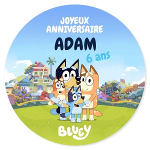 Fotocroc  personnaliser - Bluey