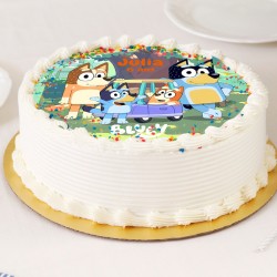 Fotocroc  personnaliser - Bluey Family. n1