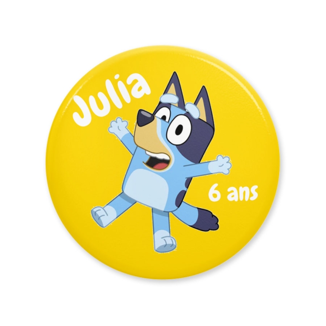 Badge  personnaliser - Bluey 