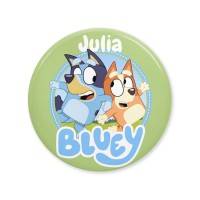Badge  personnaliser - Bluey & Bingo