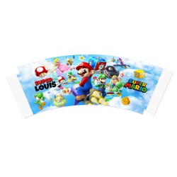 8 Gobelets  personnaliser - Super Mario. n4