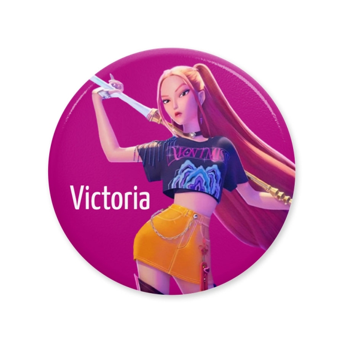 Badge  personnaliser - KPop Demon Hunters Mira 
