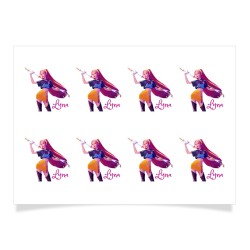 8 Tatouages  personnaliser - KPop Demon Hunters Mira. n1